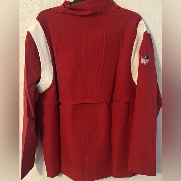 Arizona Cardinals Nike Sideline Coaches Chevron Lockup Quarter-Zip Men’s XL - Picture 2 of 9